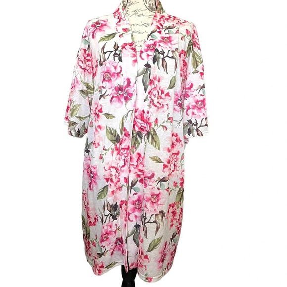 Show Me Your Mumu Brie Floral Robe One Size - Picture 1 of 8